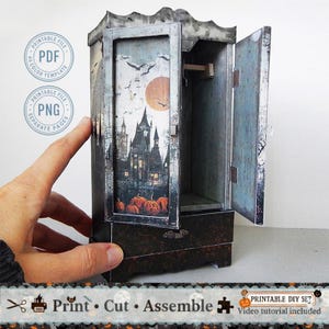 BEA® table de nuit de maison de poupée 1:12 Dollhouse Table De Chevet