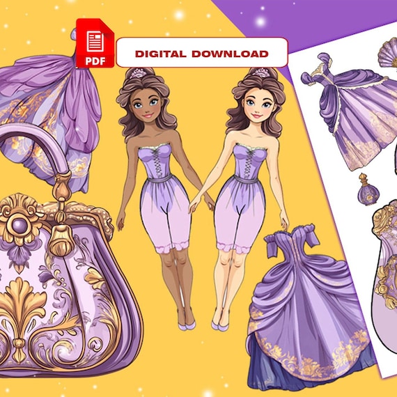 paper doll princess dress up Princess Paper Dolls: Cut & Dress up| Fashion Activity Book| Paper dolls  for kids: CHO, YERAM: 9798856795188: Amazon.com: Books