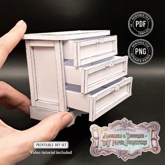 diy mini dresser DIY Mini ACOTAR Dresser Kit