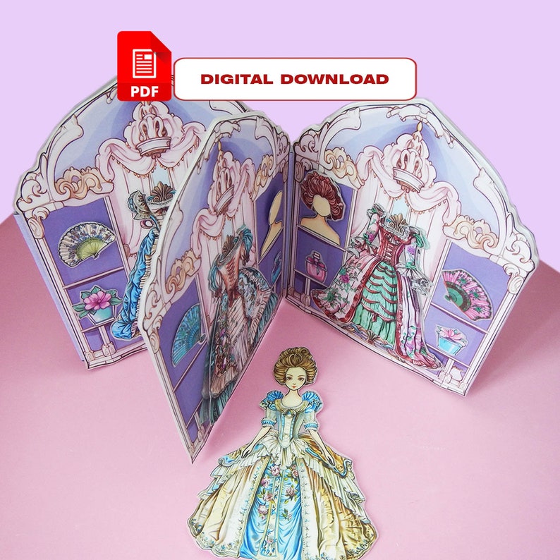 Paper Princess, Paper Dress, Quiet book