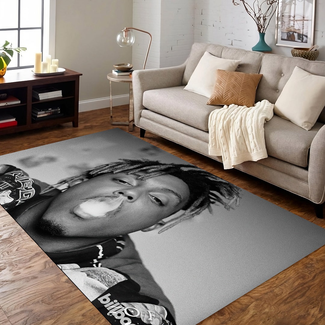 Juice Wrld Legends Never Die Rug Juice Wrld Area Rug Living Etsy