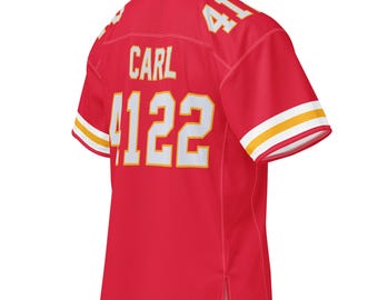 DCC Carl football jersey - Kansas City colors