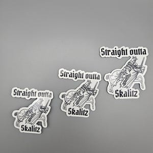 Kcdii Rabbit Stickers Kingdom Come Deliverance Video Game Inspired Vinyl Sticker