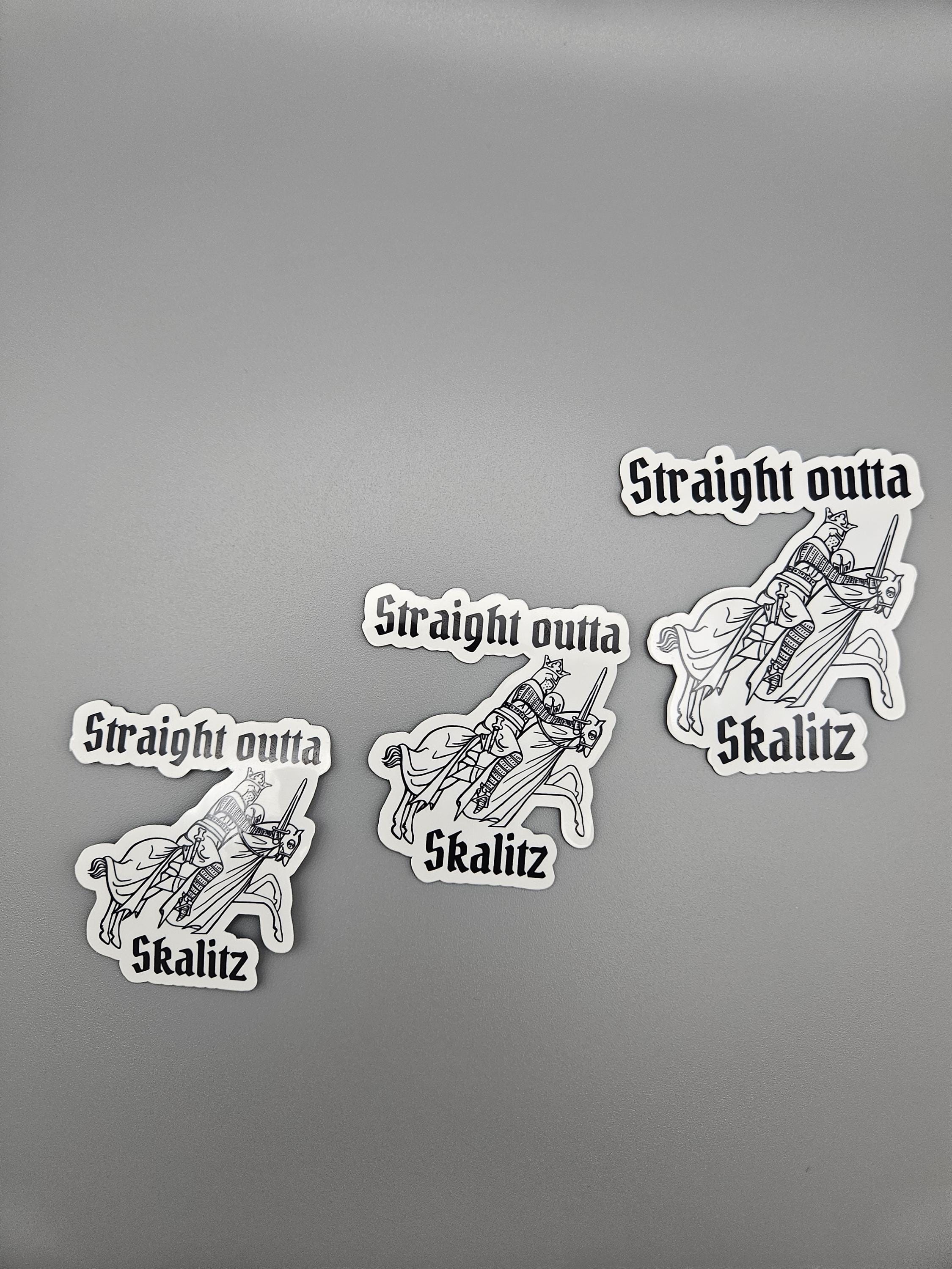 Kcdii Rabbit Stickers Kingdom Come Deliverance Video Game Inspired Vinyl Sticker