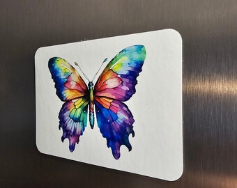 Colorful Butterfly Refridgerator Magnet