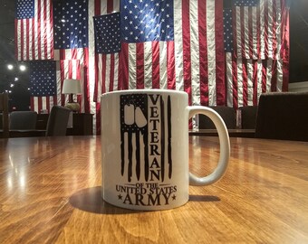 Army Veteran Coffee Mug