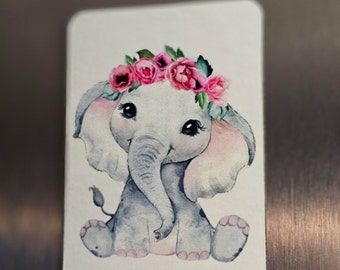 Adorable Elephant Refridgerator Magnet