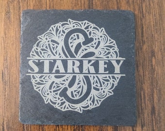 Personalized Slate Coaster