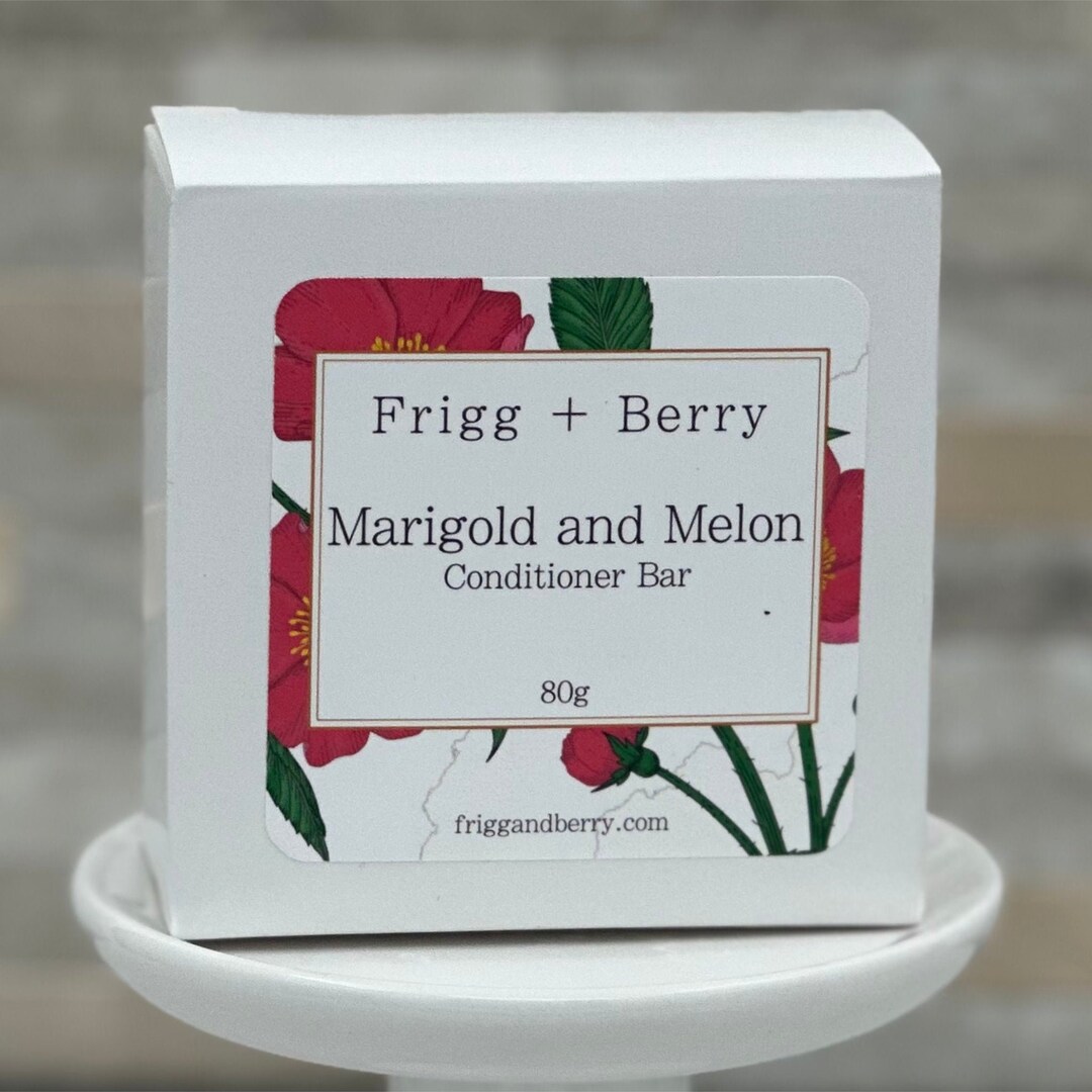 Marigold and Melon Conditioner Bar Etsy