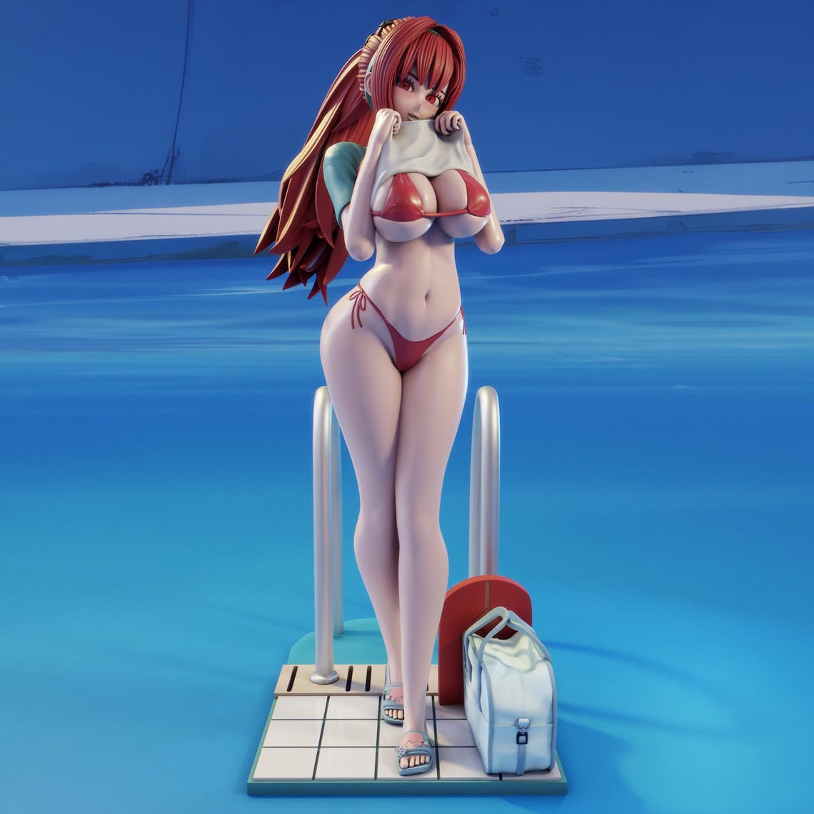 Rapi Red Flavor| Nikke: Goddess of Victory | 3D Resin Print | Garage ...