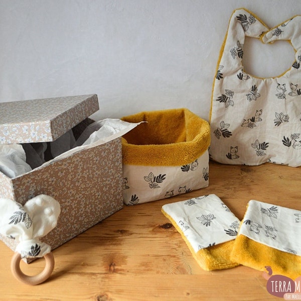 Coffret cadeau naissance (4 articles)