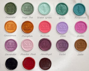 Wedding Wax seal stickers, Self Adhesive Wax Seals, Personalized Wax Seals, Logo wax seals, Handmade Wax Seal Sticker