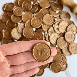 Custom wax seals, Handmade Wax Seal Sticker, Personalized wax seals, Wedding Wax Seal, Initial Wax Seals,Logo wax seal