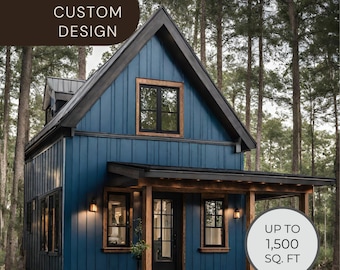 Custom Tiny Home Floor Plan, Tiny Home Floor Plan, Custom Floor Plans, Floor Plans from Drawing, Tiny Home, Barndominum