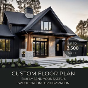 Custom Floor Plan, Double Master Suite Farmhouse Plans, Floor Plans with In Law Suite, Contemporary Ranch House Plans, Barndominum Farmhouse