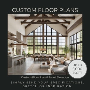 Custom Home Design, House Floor Plans, Floor Plan, Custom Floor Plan, Home Designs, Floor Plan Modern, Personalized Floor Plan
