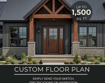 Custom Floor Plan, Double Master Suite Farmhouse Plans, Floor Plans with In Law Suite, Contemporary Ranch House Plans, Barndominum Farmhouse