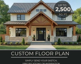 Custom Floor Plan, Floor Plans with Loft, Floor Plans with In Law Suite, F loor Plans Barndominium, Floor Plans Design, Farmhouse Floor Plan