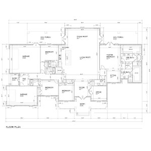Custom Floor Plans, Custom Floor Plan, Custom Floor Plan From Drawing ...