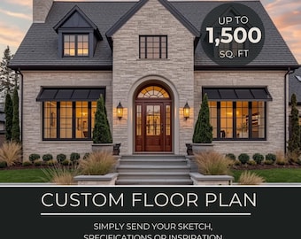 Custom House Floor Plans, Custom Floor Plan, House Floor Plans, Floor Plan, Custom Floor Plan from Drawing, Custom Floorplan