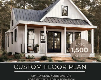 Custom Barndominium Floor Plans, House Floor Plans, Floor Plan, Custom Floor Plan from Drawing, Floor Plan Modern, Tiny Home Floor Plan
