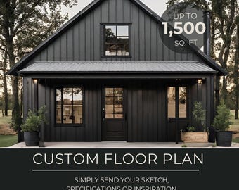 Custom House Floor Plans, Custom Floor Plan, House Floor Plans, Floor Plan, Custom Floor Plan from Drawing, Custom Floorplan