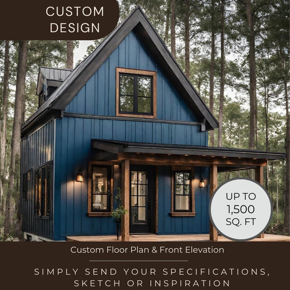 Custom Tiny Home Floor Plan, Tiny Home Floor Plan, Custom Floor Plans, Floor Plans from Drawing, Tiny Home, Barndominum