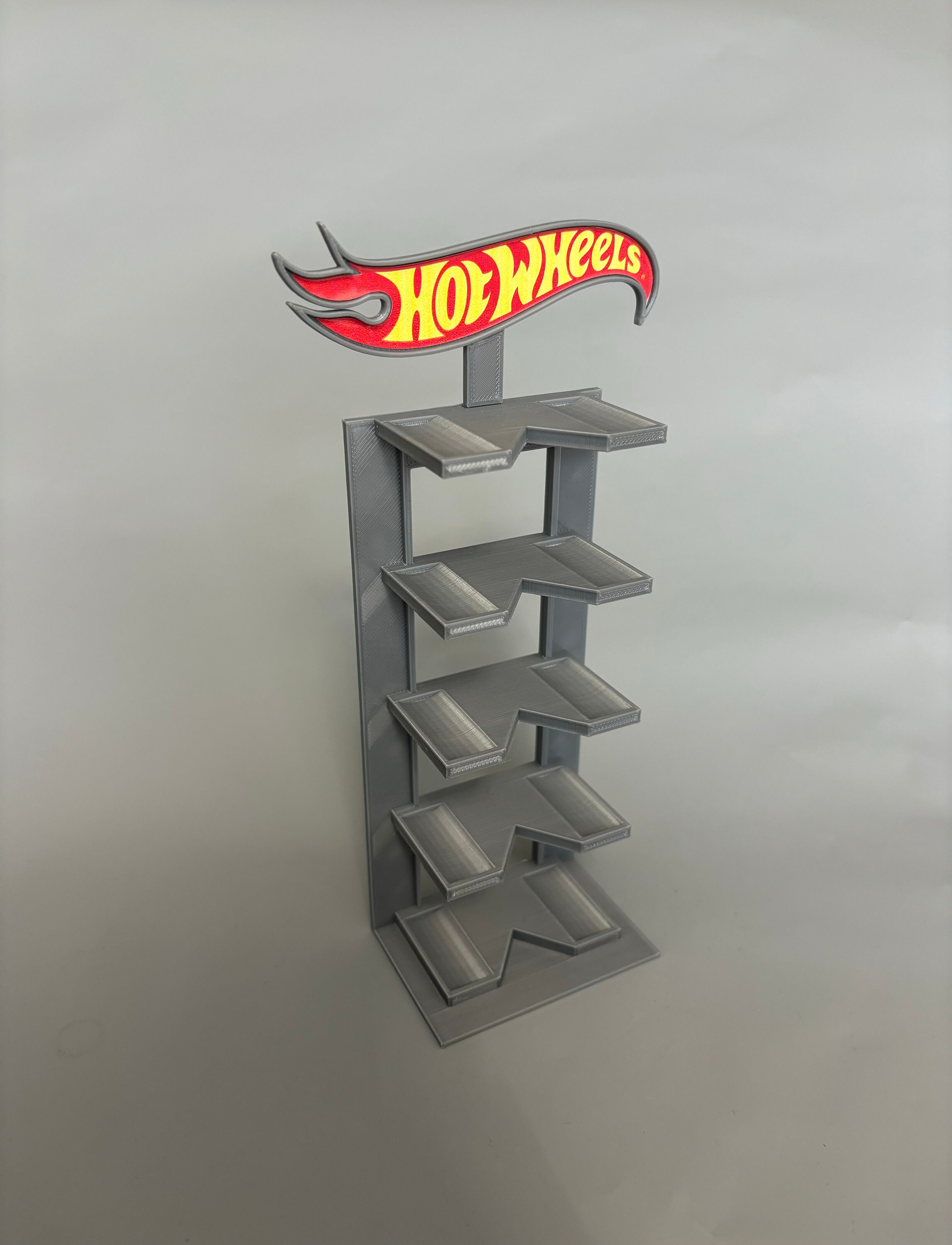 Stand for 5 Cars - Hot Wheels Car Display Stand - 1/64 Scale Model Car ...