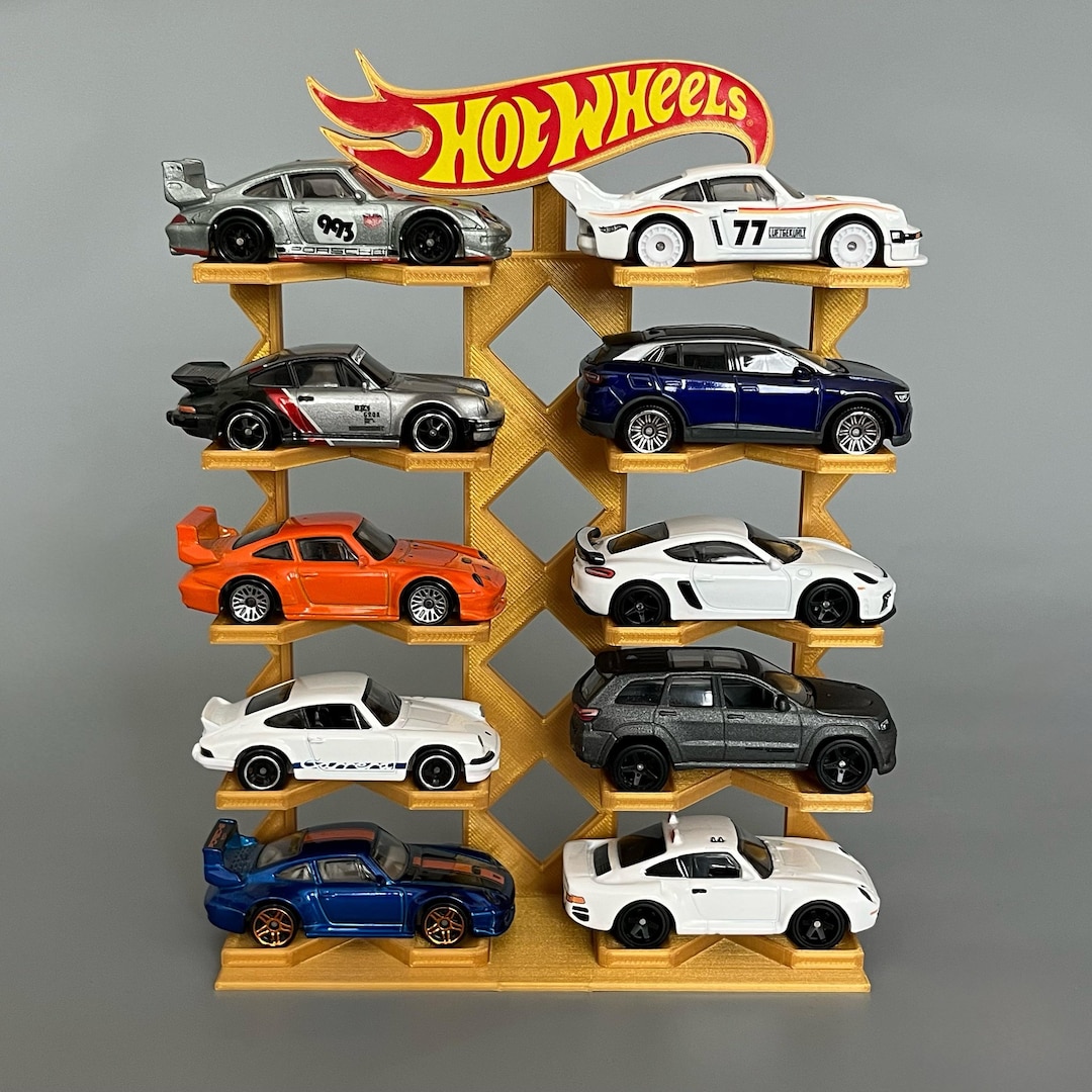 Stand for 10 Cars Hot Wheels Car Display Stand 1/64 Scale Model Car Display Diecast Stand Etsy