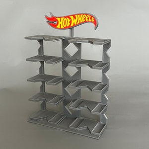 Stand for 10 Cars Hot Wheels Car Display Stand 1/64 Scale Model Car ...