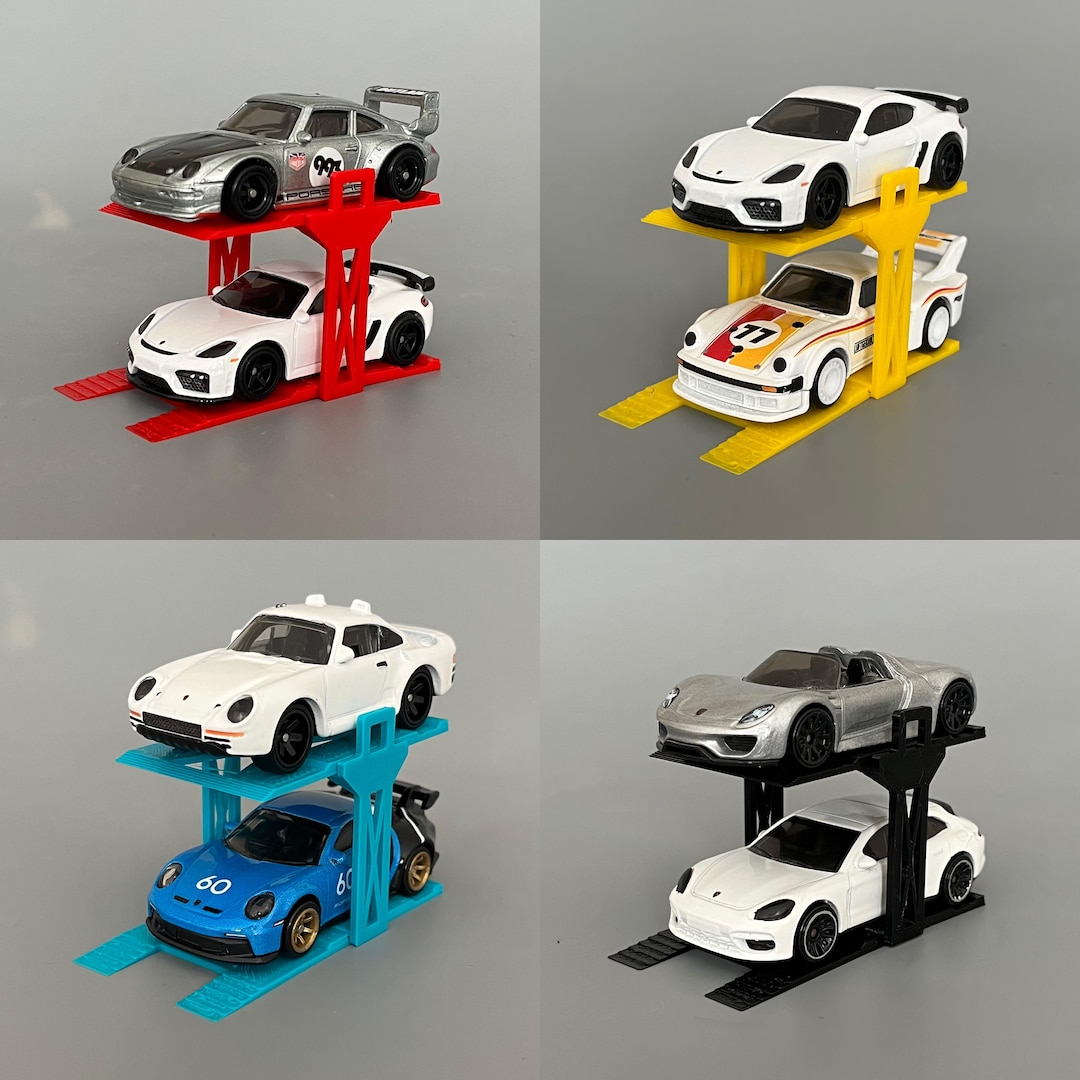 Diecast Car Lift Hot Wheels Model Car Diorama Lift 1/64 Scale Lift for