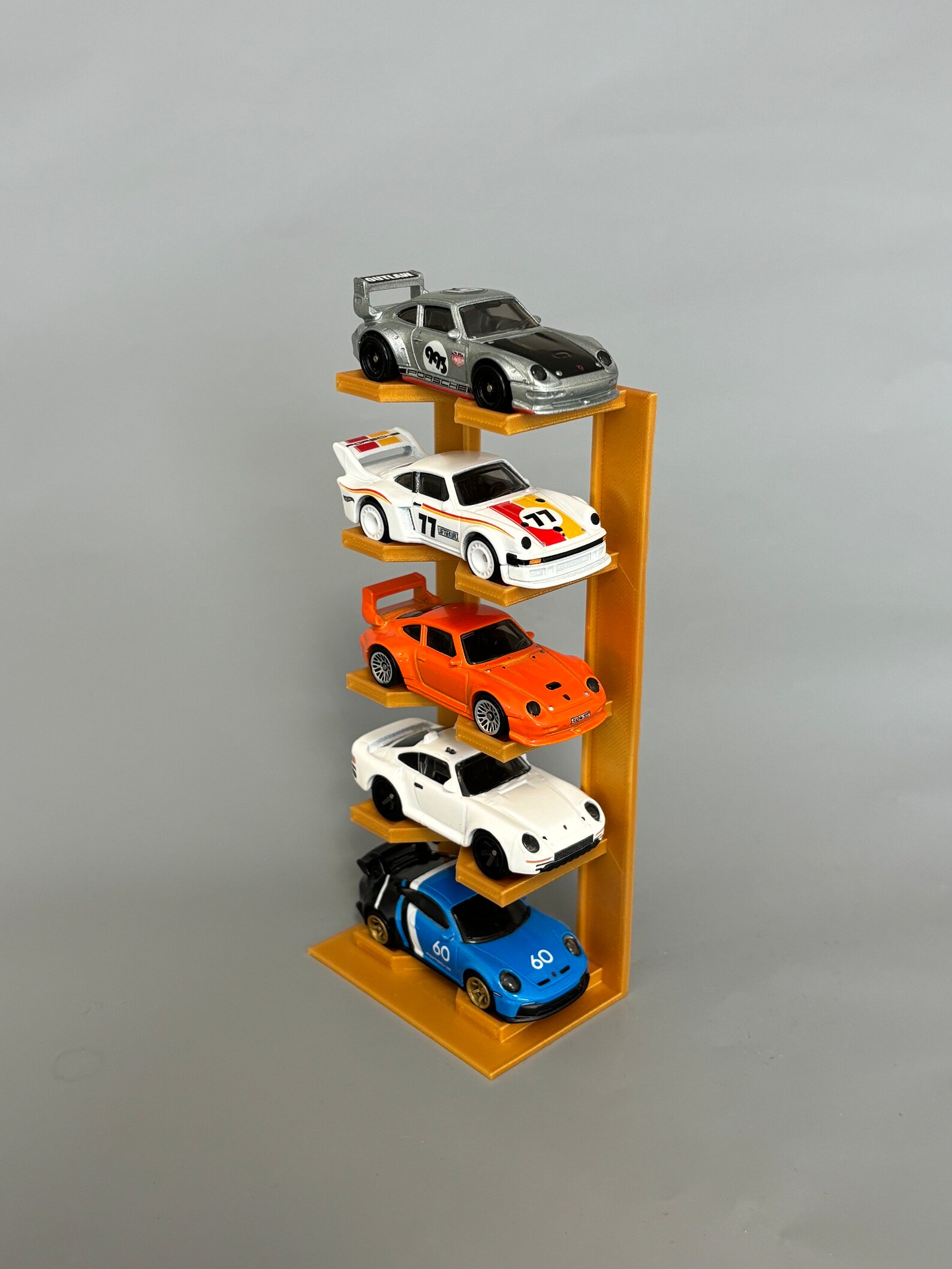 Stand for 5 Cars - Hot Wheels Car Display Stand - 1/64 Scale Model Car ...