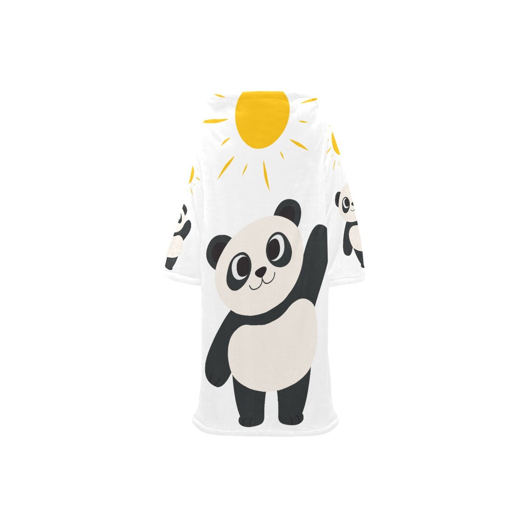 Blanket Robe With Sleeves for Kids Etsy