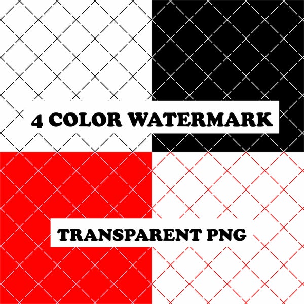 4 Color Watermark | Do Not Copy Watermark | 1 PDF | protect your Online Designs, Photos, Mockups, and artwork, Instant Digital Download