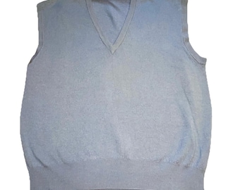 Hickey Freeman Bobby Jones Collection Mens L Sweater Vest Golf Old Money