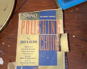 Shino Polishing Cloth Jewelry Cleaner Gold Silver Brass Polisher 12" x 14"