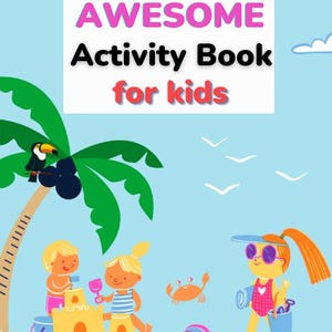 Livro de atividades incrível para crianças | Crie confiança e alfabetização | Prática Diária Divertida | Idades 3 - 7 | 131 páginas | Download instantâneo em PDF