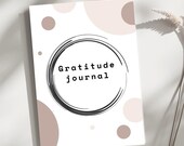 250 Pages Gratitude Journal Printable Template, Daily Mindfulness Planner, Gratitude Notebook, Gratitude Diary, A4/A5, Instant Download