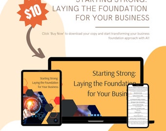 Starting Strong eBook: Essential Guide for New Entrepreneurs