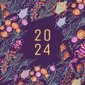 Colorfull wall calendar