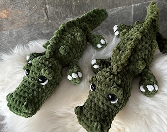 CROCHET PATTERN "Crocodile". English PDF pattern. Alligator Amigurumi toy. Plushies. Stuffed animals. Gift for baby.