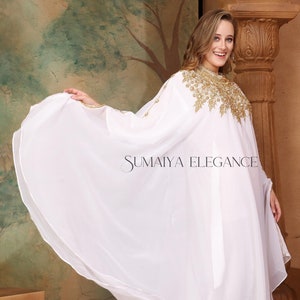 Amina Farasha Kaftan Dubai Moroccan Kaftan, Party Wear, Wedding Arabic Abaya Caftan  Stylish Long Very Fancy Dress with Scarf for Women