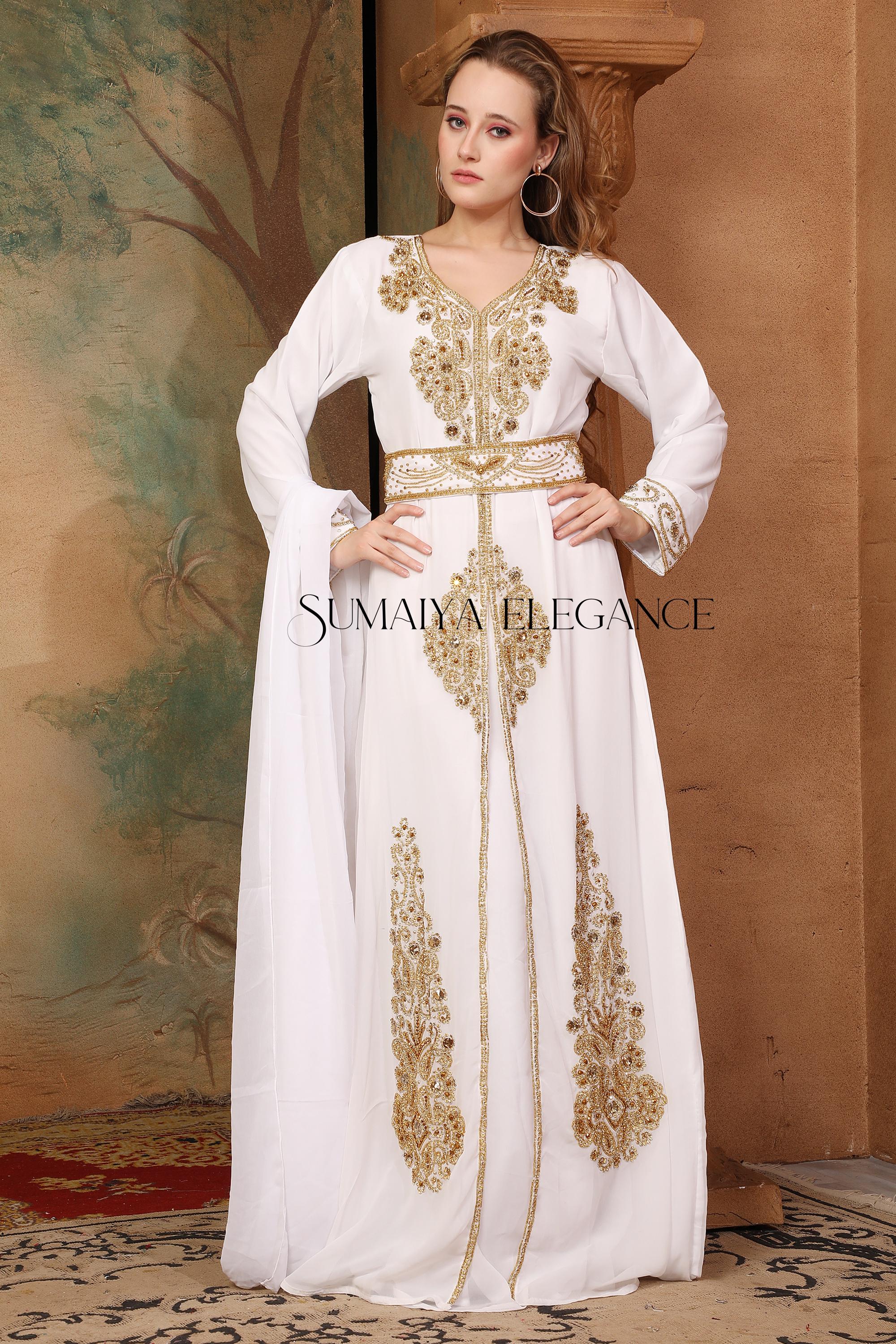 Sultana Takchita Moroccan Caftan Islamic Modern Elegant Dubai