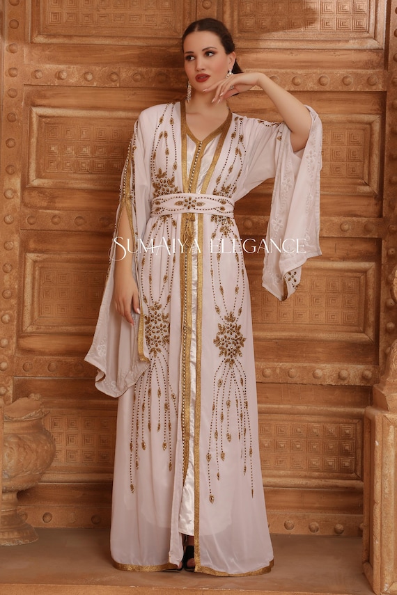long arab dress Modest A Line Long Arabic Wedding Dress Muslim TANYA BRIDAL