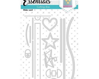Metallstansar för Studio Light Slider-kort | Papperspyssel, scrapbooking och korttillverkningstillbehör