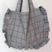 Ruffle Tote Bag, Shoulder Bag, Shopper Summer Market Bag - Etsy