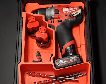 Milwaukee Packout Insert - M12 FUEL Drill GEN 2 2504-20 (Physical Product)