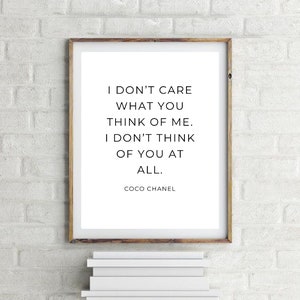 coco chanel wall decal