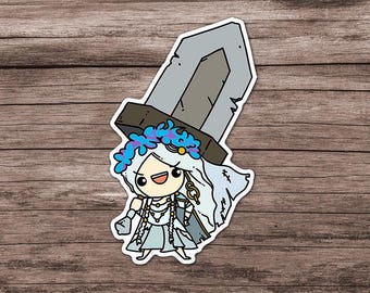 Revenant GIVE ME COLOSSALS: Elden Ring Nightreign Sticker Wylder Ironeye Raider Kluizenaar Hertogin Guardian