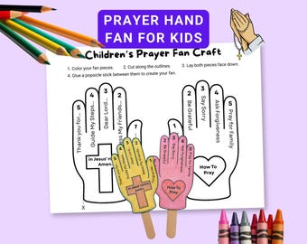 Prayer craft sunday school activity, Printable bible craft, Bible lesson for kids, How to pray, Christian coloring